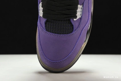 Jordan Travis Scott 4 Purple Retro x 1111